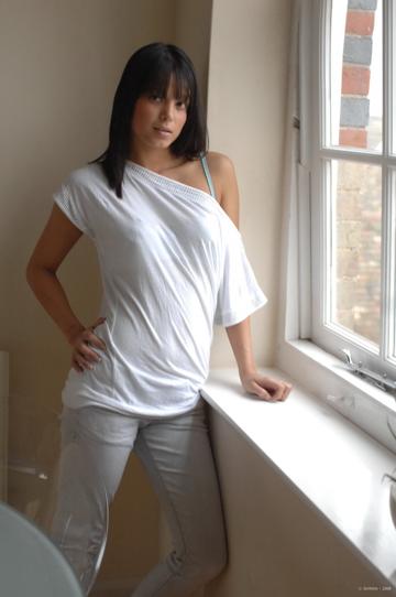 Sasha B in Girlfolio set Almost Nothing